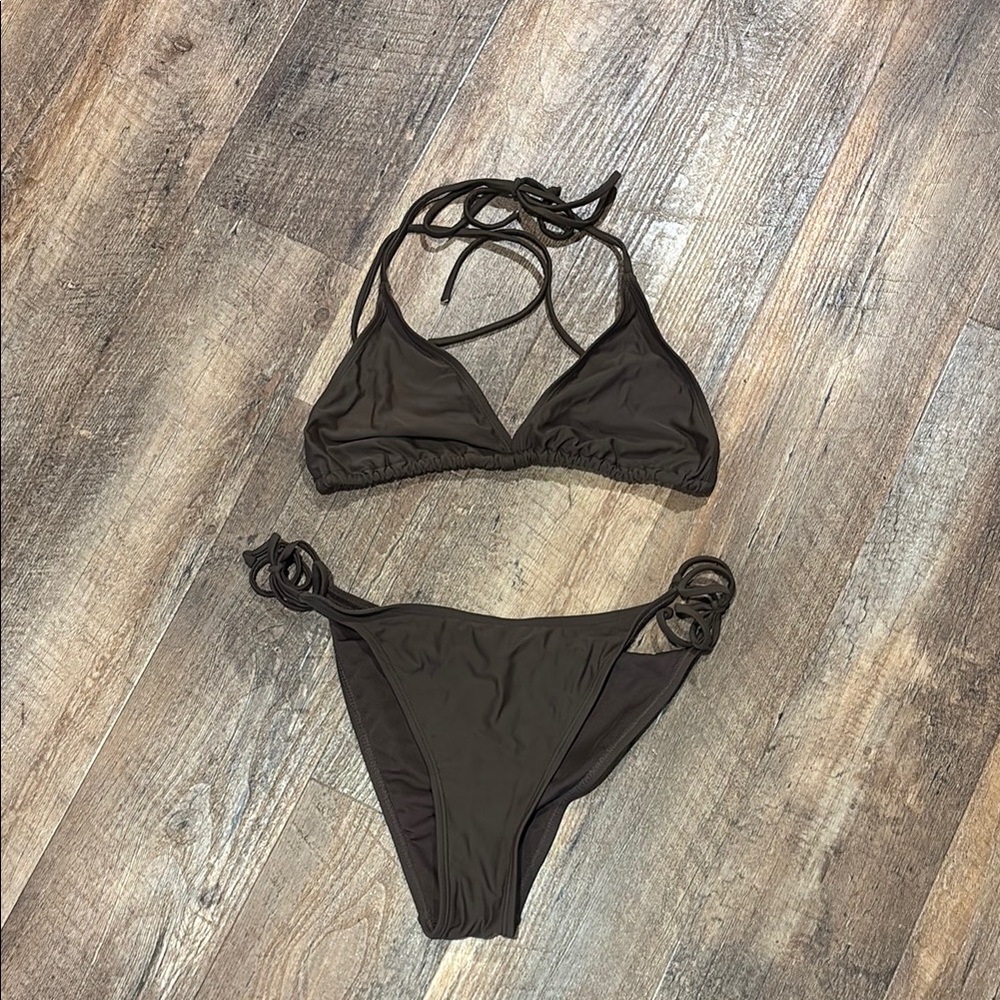 H&M Black Bikini with Minimalist Design